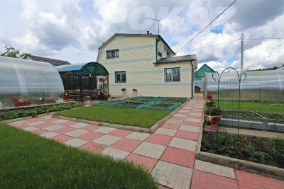 00148 Купить дом в Ногинске, СНТ Ромашка, зимняя дача 100 кв. м с новой баней на 5 сотках